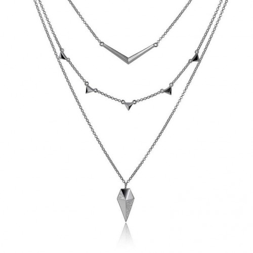 Collier argent Elle R0LB6S0042